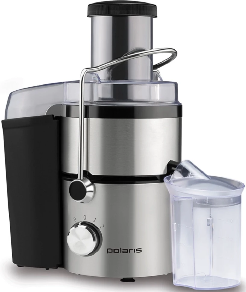 Соковыжималка центробежная Polaris PEA 0934A 900Вт рез.сок.:0.4мл. серебристый/черный  