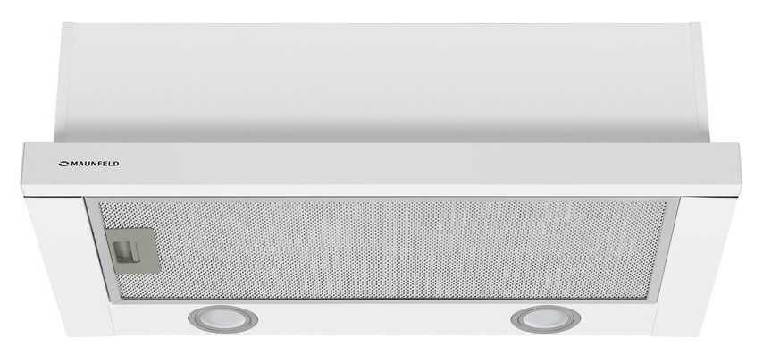 Вытяжка встраиваемая Maunfeld VS Fast 50 белый управление: кулисные переключатели (1 мотор)