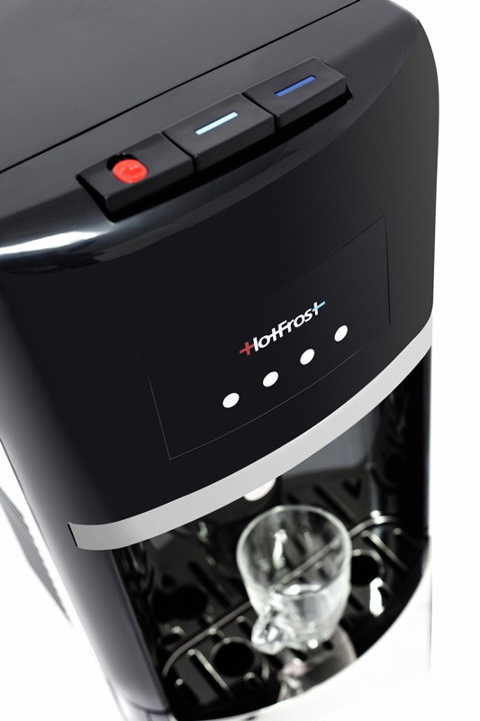 Кулер Hotfrost 35AEN напольный электронный серебристый/черный  