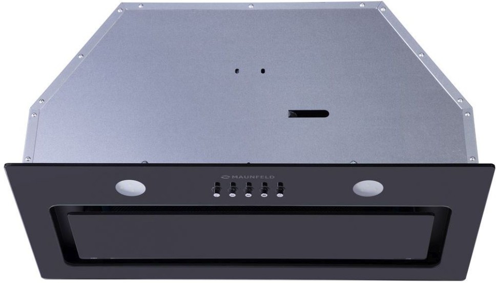 Вытяжка встраиваемая Maunfeld Trapeze 601GG черный управление: кнопочное (1 мотор)  