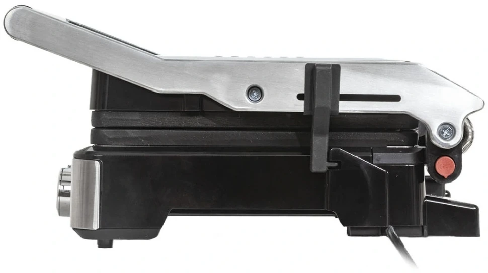 Электрогриль Supra GS-7620 2000Вт черный/серебристый