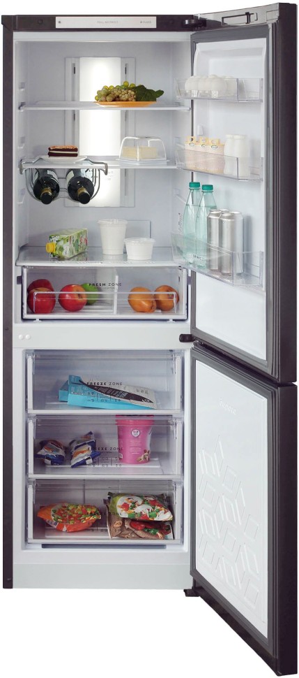 Холодильник Бирюса Б-W920NF 2-хкамерн. графит  