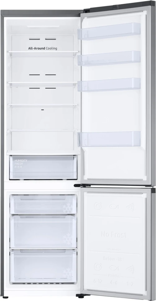 Холодильник Samsung RB38C600DSA/EF 2-хкамерн. серебристый инвертер  