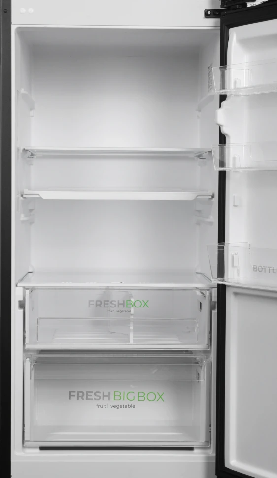 Холодильник Бирюса Б-B6135 2-хкамерн. черная сталь  