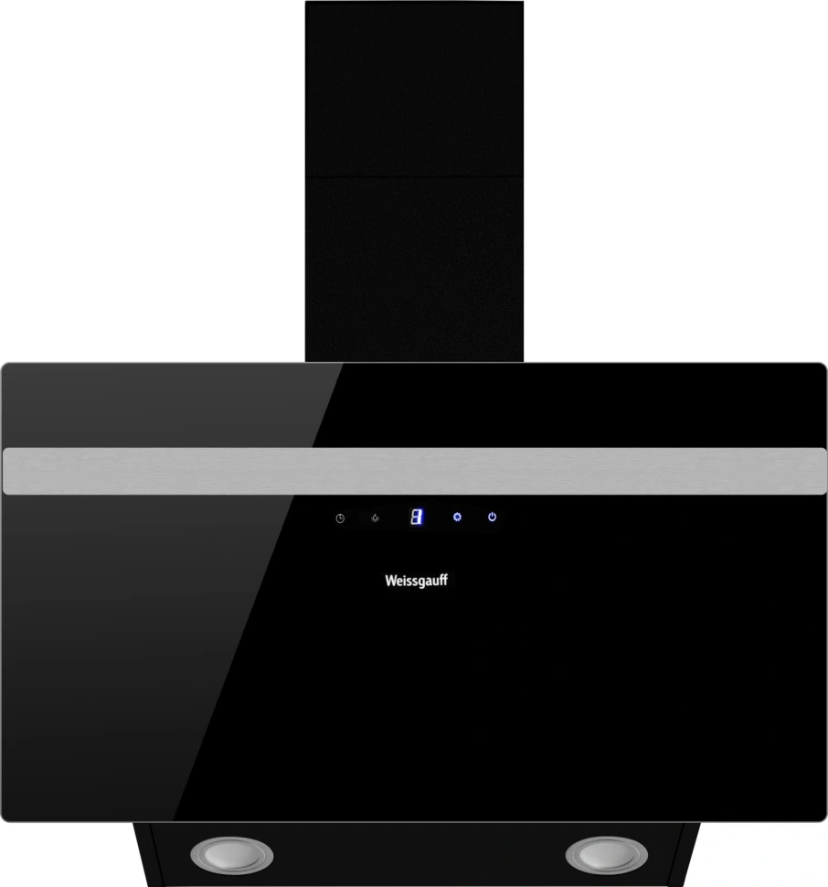 Вытяжка каминная Weissgauff Zibal 60 BLX черный/нержавеющая сталь управление: сенсорное (1 мотор)