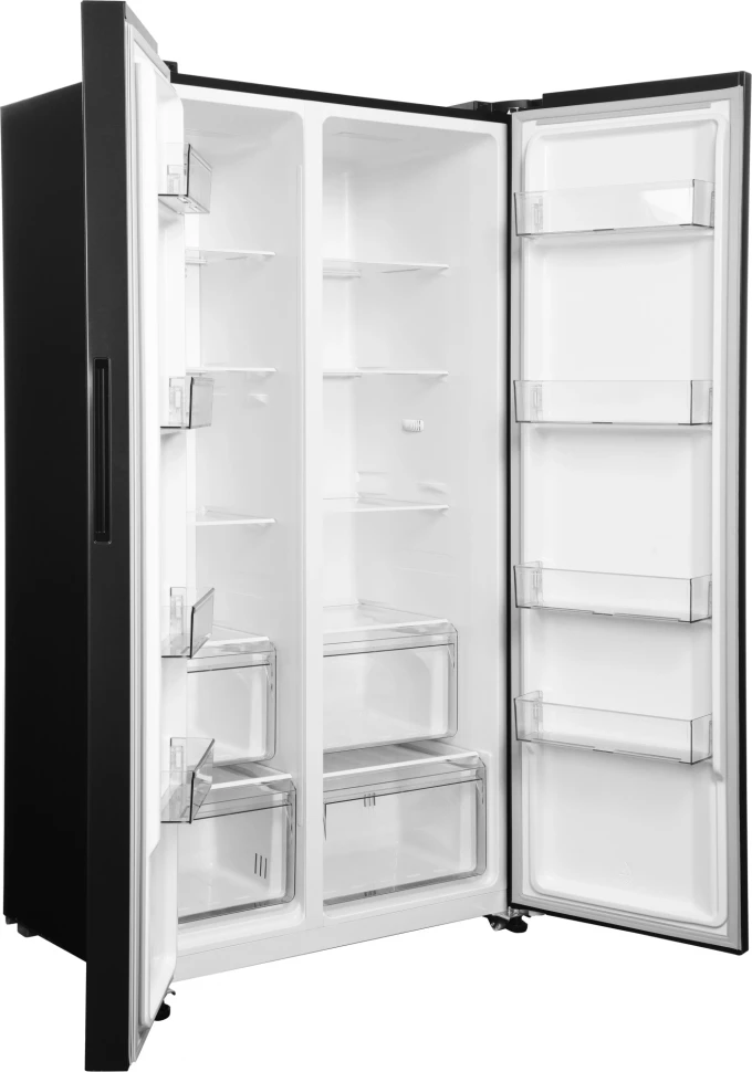 Холодильник Kraft KF-MS5701DI 2-хкамерн. черный инвертер  