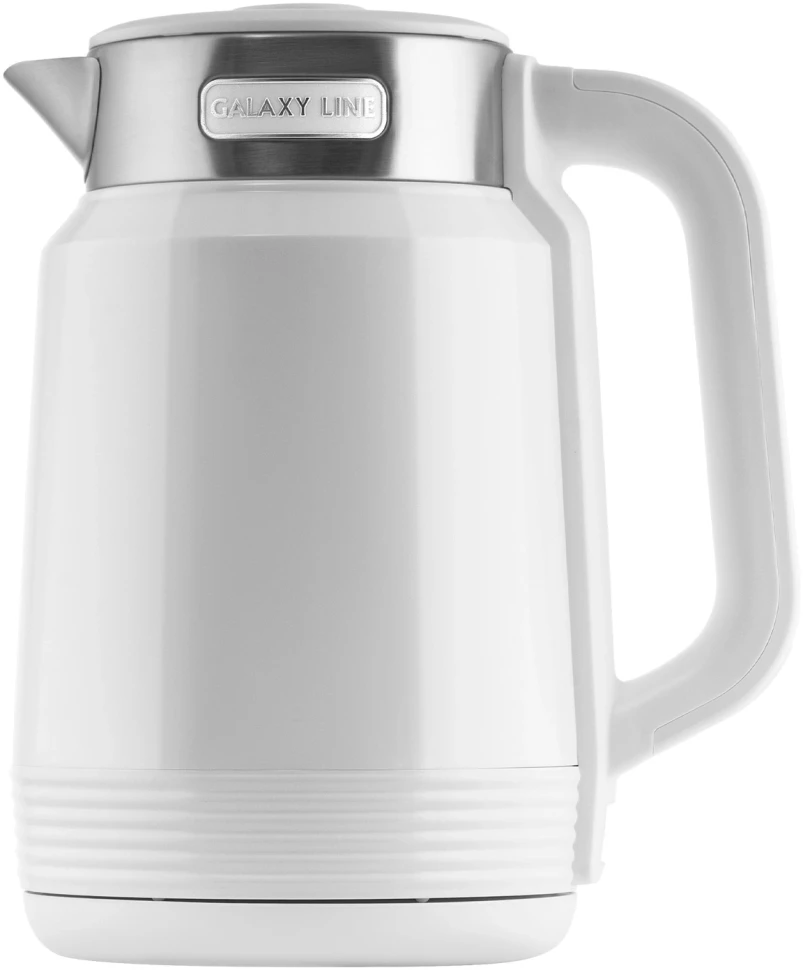 Чайник электрический Galaxy Line GL 0364 1.7л. 2200Вт белый корпус: нерж.сталь/пластик (7010103641)  