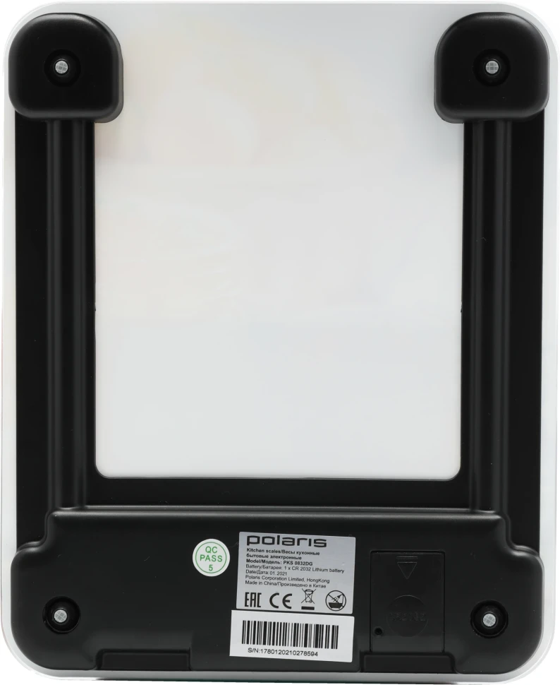 Весы кухонные электронные Polaris PKS0832DG макс.вес:8кг рисунок/джем  