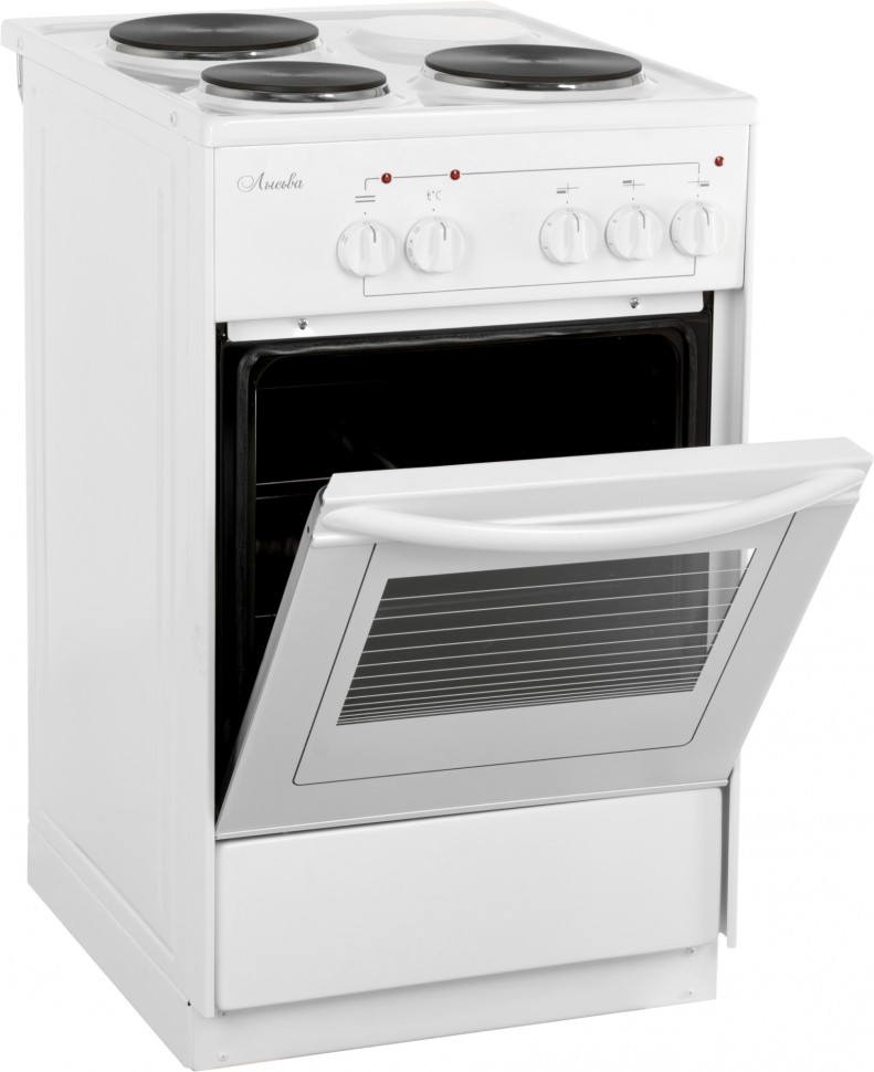 Плита Электрическая Лысьва ЭП 301 белый эмаль  