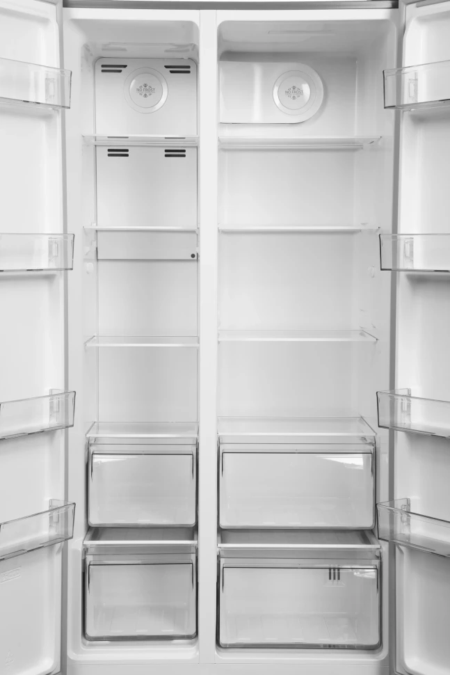 Холодильник Kraft KF-MS5701XI 2-хкамерн. серый инвертер