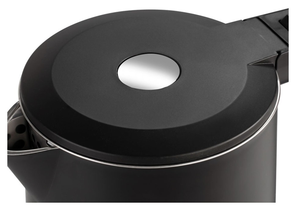 Чайник электрический Galaxy GL 0323 1.7л. 2000Вт черный корпус: пластик (ГЛ0323ЧЕРН)  