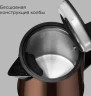 Чайник электрический Redmond KM244 1.7л. 2200Вт коричневый корпус: нерж.сталь/пластик  