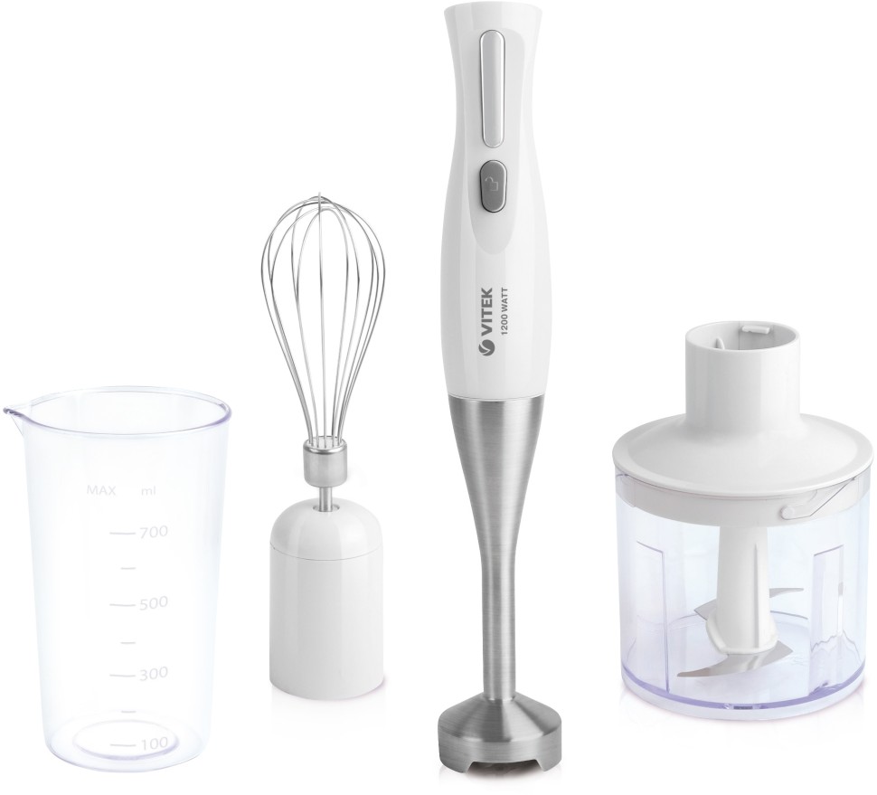 Блендер погружной Vitek VT-8536 1200Вт белый  