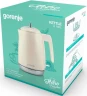 Чайник электрический Gorenje K15RL 1.7л. 2200Вт бежевый корпус: металл/пластик (742730)