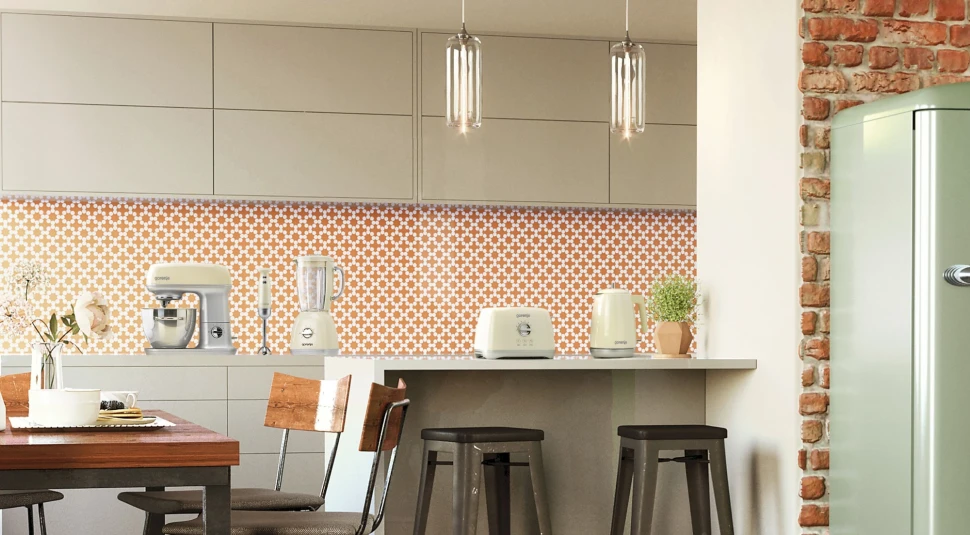 Чайник электрический Gorenje K15RL 1.7л. 2200Вт бежевый корпус: металл/пластик (742730)