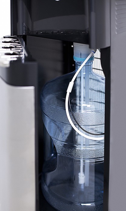 Кулер Hotfrost 35AN напольный компрессорный серебристый/черный  