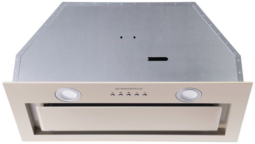 Вытяжка встраиваемая Maunfeld TRAPEZE 602IG бежевый управление: кнопочное (1 мотор)  