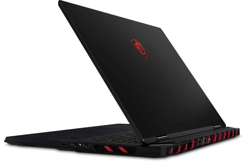 Ноутбук MSI Raider A18 HX A9WJG-216RU Ryzen 9 9955HX3D 64Gb SSD2Tb NVIDIA GeForce RTX 5090 24Gb 18" IPS UHD+ (3840x2400) Windows 11 Home black WiFi BT Cam (9S7-182L72-216)  