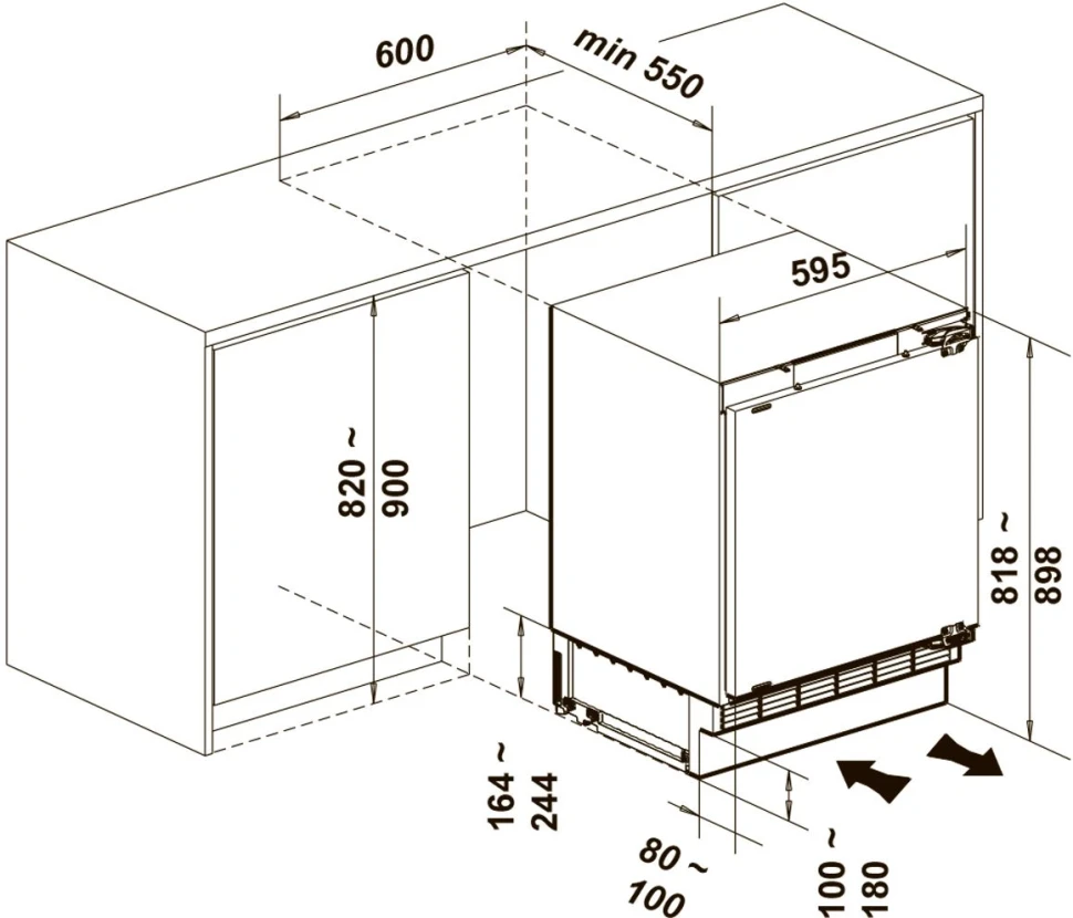Freezer Lex FBI 101 DF