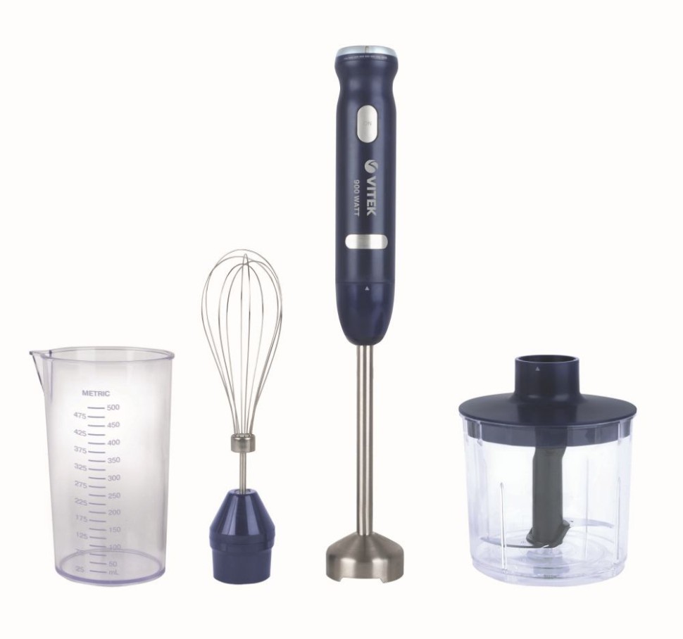 Блендер погружной Vitek VT-8537 900Вт фиолетовый