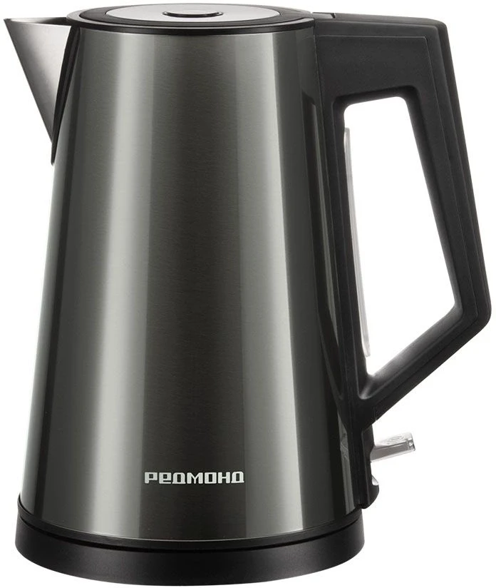 Чайник электрический Redmond KM244 1.7л. 2200Вт серый корпус: нерж.сталь/пластик  