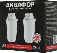 Картридж Аквафор A5 для кувшинов ресурс:350л (упак.:2шт)