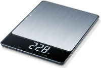 Весы кухонные электронные Beurer KS34 XL макс.вес:15кг нержавеющая сталь