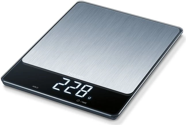 Весы кухонные электронные Beurer KS34 XL макс.вес:15кг нержавеющая сталь