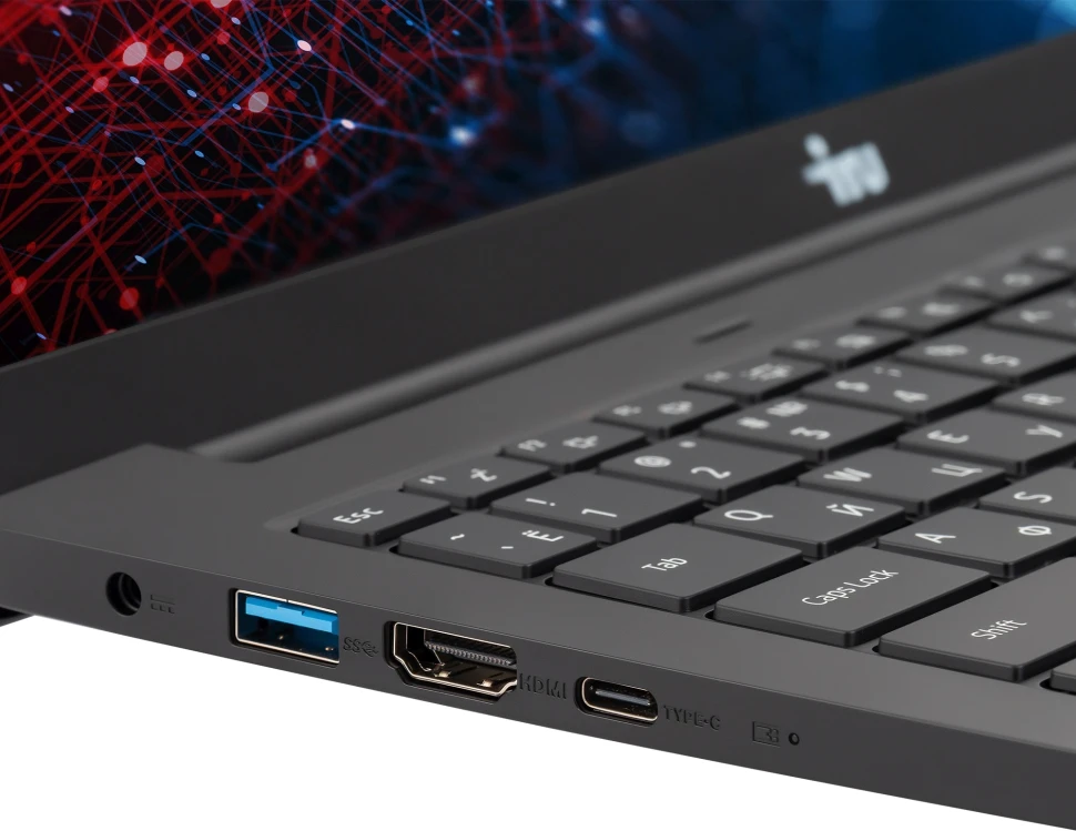 Ноутбук IRU Strato 15ALID5 Core i5 1235U 8Gb SSD256Gb Intel UHD Graphics 15.6" IPS FHD (1920x1080) Windows 11 Pro black WiFi BT Cam 6000mAh (2150071)  