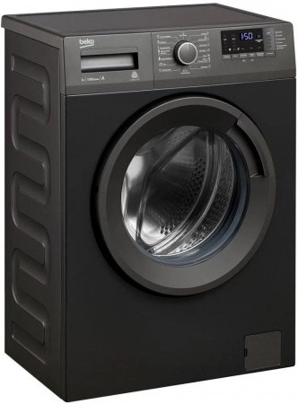 Стиральная машина Beko WSRE6512ZAA, черный  