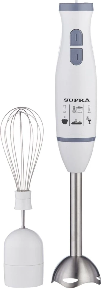 Блендер погружной Supra HBS-695 700Вт белый/серый  