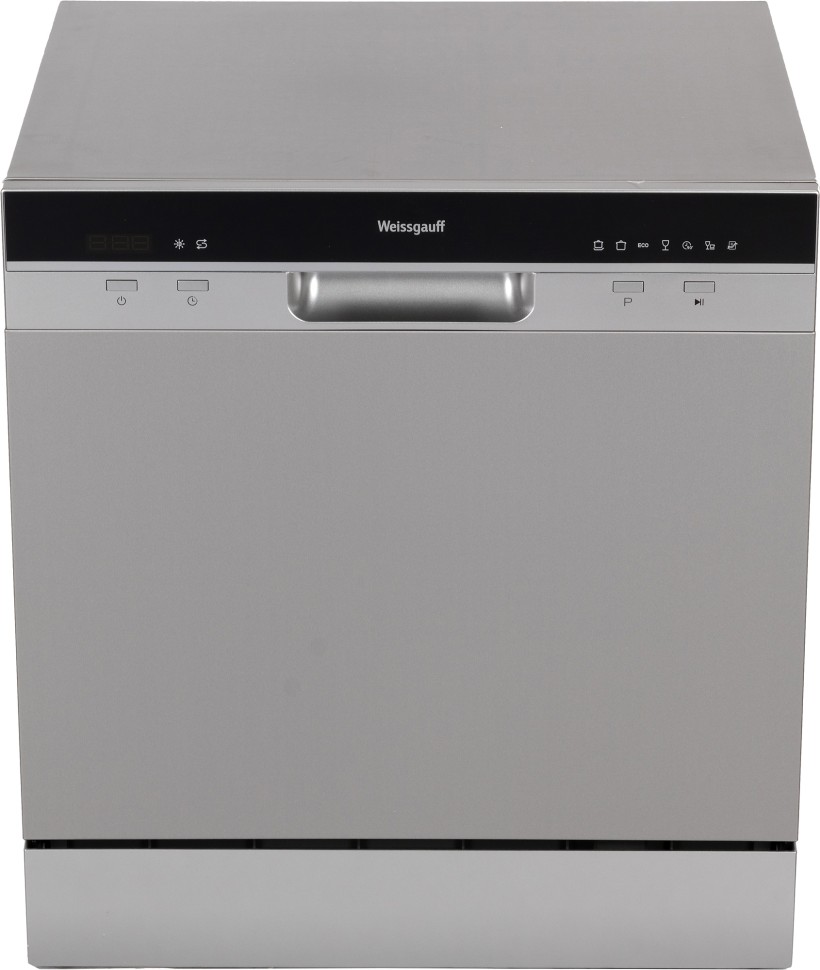 Посудомоечная машина Weissgauff TDW 4006 S серебристый/черный (компактная)  