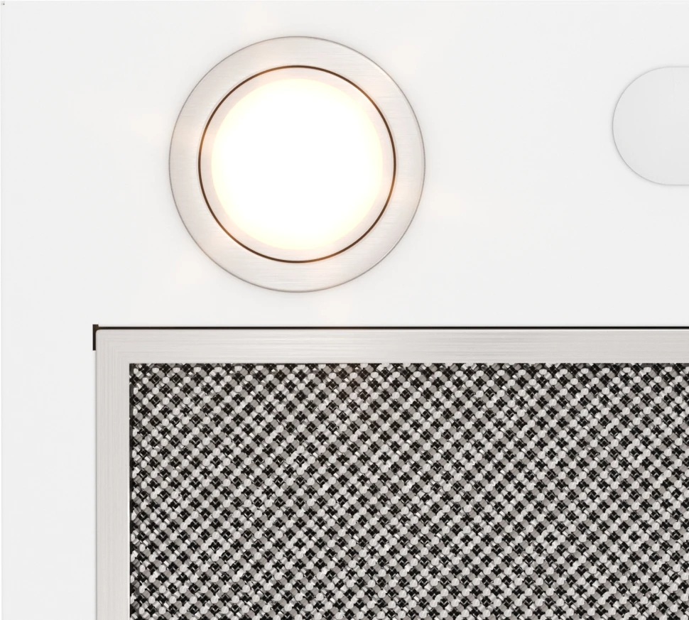 Вытяжка встраиваемая Elikor Врезной блок 52П-400-П3Д белый управление: ползунковое (1 мотор)  