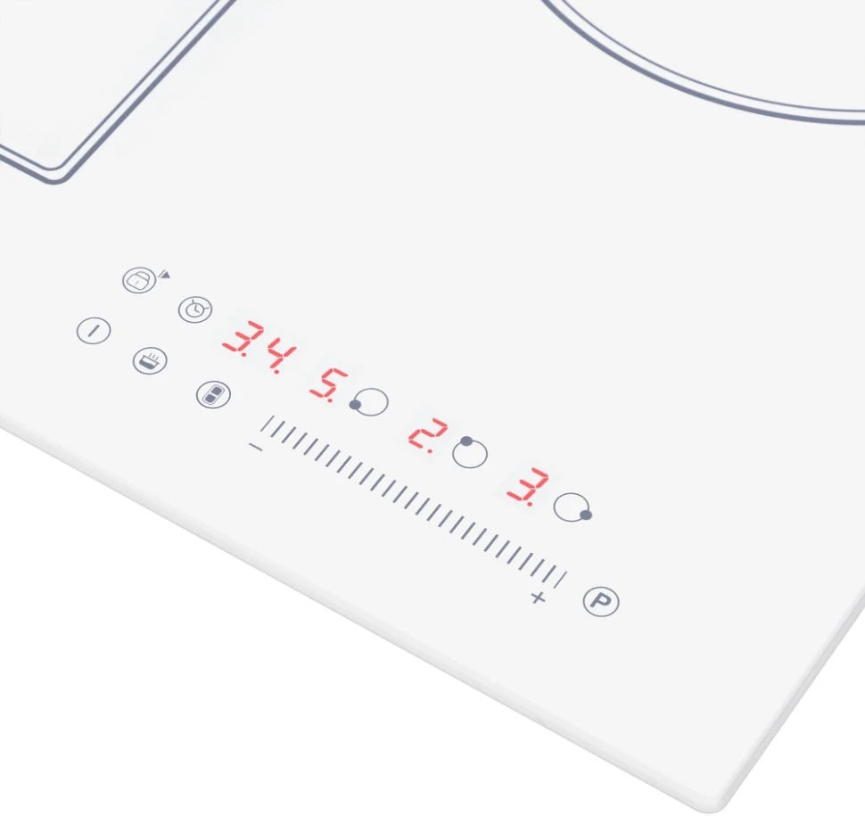 Индукционная варочная поверхность Maunfeld CVI453SBWH Inverter белый