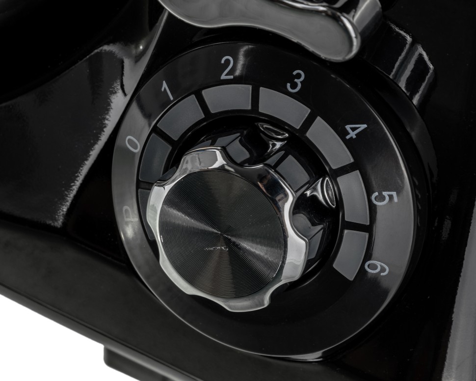 Миксер планетарный Kitfort КТ-1337-2 600Вт черный/серебристый  