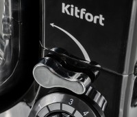 Миксер планетарный Kitfort КТ-1337-2 600Вт черный/серебристый