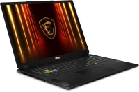 Ноутбук MSI Stealth HX AI A2XWIG-051RU Core Ultra 9 275HX 64Gb SSD2Tb NVIDIA GeForce RTX5080 16Gb 18" IPS UHD+ (3840x2400) Windows 11 Home black WiFi BT Cam (9S7-183341-051)