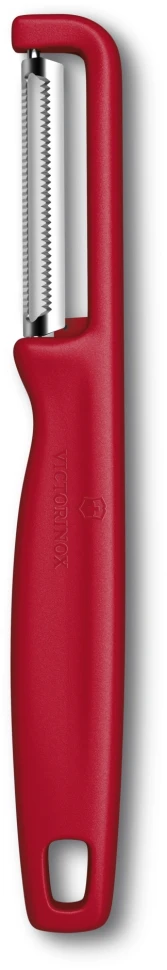 Овощечистка Victorinox Iotaс лезвием двухсторон. красный упак.:европодвес (6.0943.1)