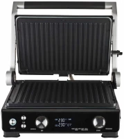 Электрогриль Thomson GC30E01 2000Вт черный/серебристый