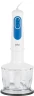 Блендер погружной Braun MQ3035 SAUCE 700Вт белый/синий  