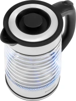 Чайник электрический Starwind SKG2111 2л. 1800Вт черный/прозрачный корпус: стекло