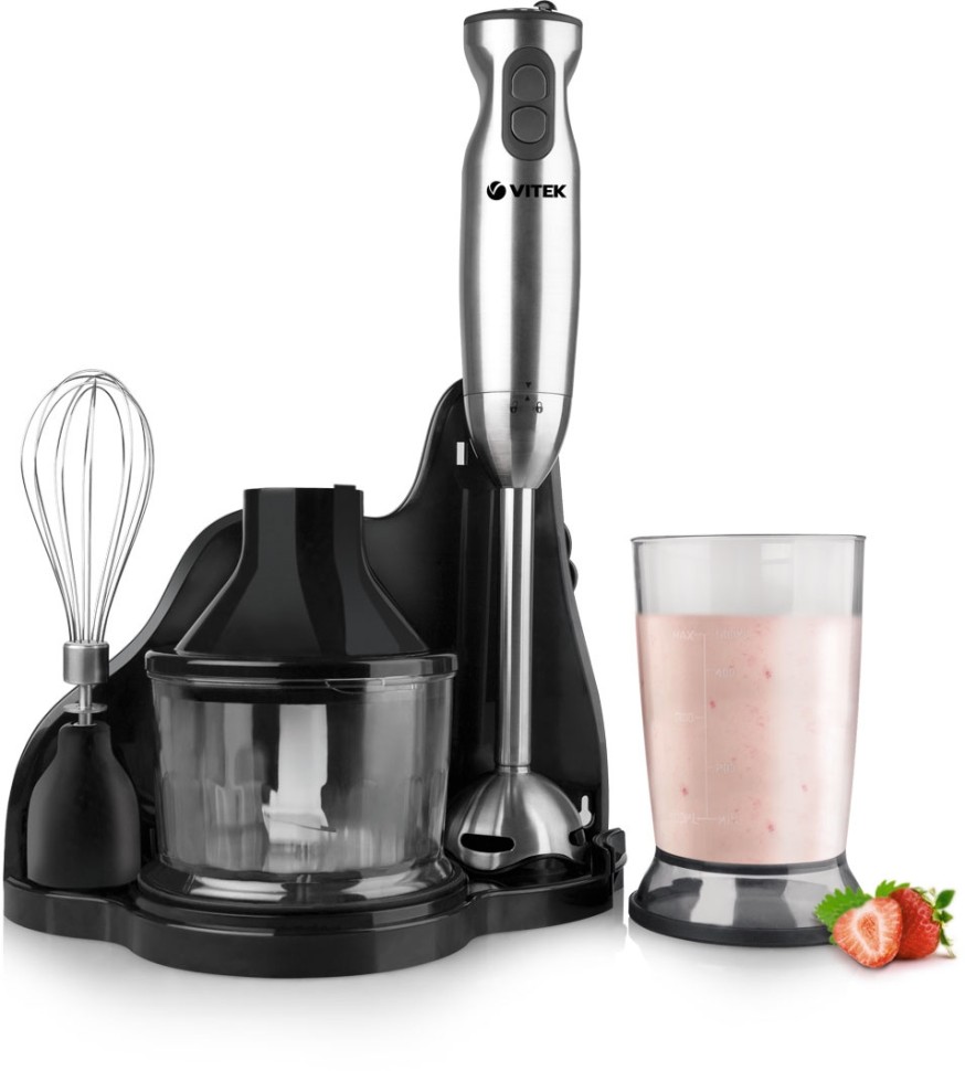 Блендер погружной Vitek Midnight VT-1479 1000Вт разноцветный  