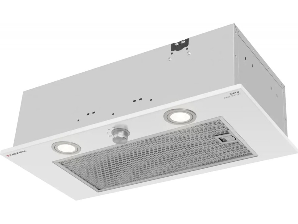 Встраиваемая вытяжка Meferi Inbox push comfort 60wh белый  