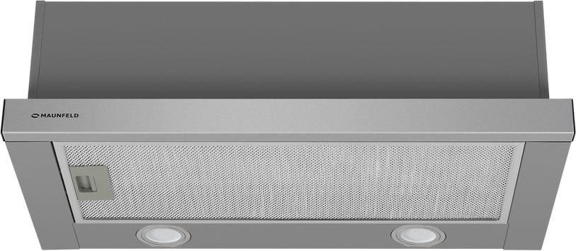 Вытяжка встраиваемая Maunfeld VS Fast 60 нержавеющая сталь управление: кулисные переключатели (1 мотор)  