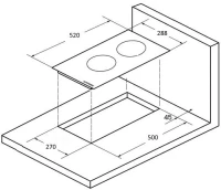 Индукционная варочная поверхность Kuppersberg ICO 302 черный