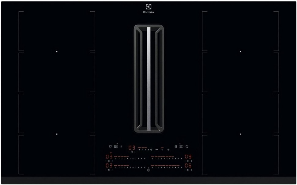 Индукционная варочная поверхность Electrolux KCC85450 черный  