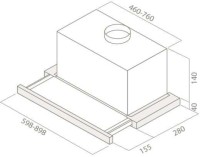 Вытяжка встраиваемая Elica Elite 14 Lux GRVTWH/A/60 белый управление: кнопочное (1 мотор)