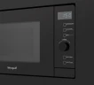 Микроволновая печь Weissgauff HMT-620 BG Grill 20л. 700Вт черный (встраиваемая)