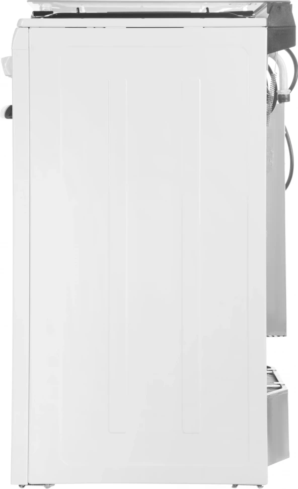 Плита Газовая Darina 1B KM 441 306 W белый/черный (стеклянная крышка) реш.сталь