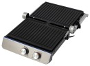 Электрогриль Hyundai HYG-5047 2200Вт серебристый/черный  